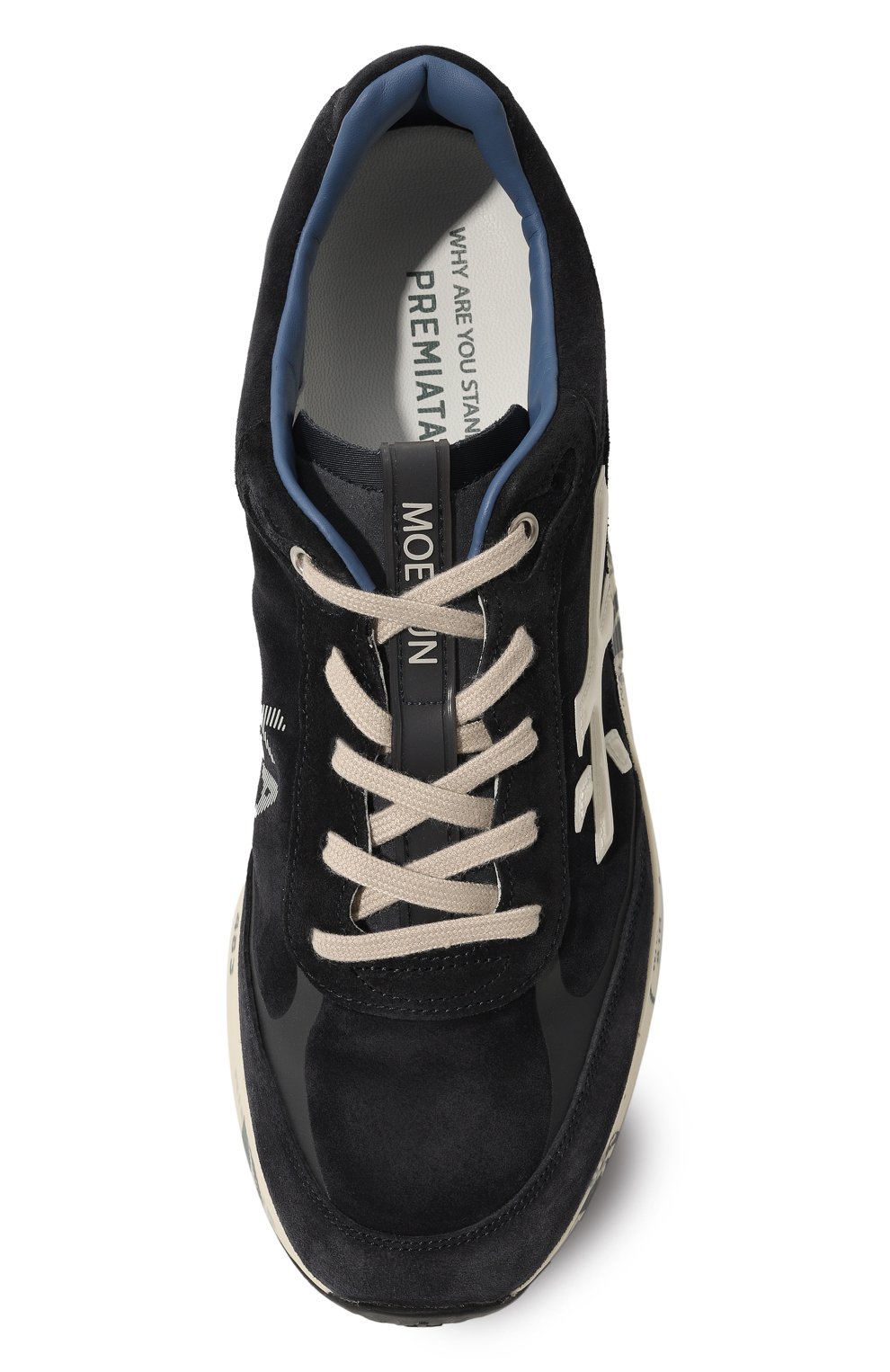 Замшевые кроссовки moe run PREMIATA, арт. M0ERUN/VAR 6449, фото 6