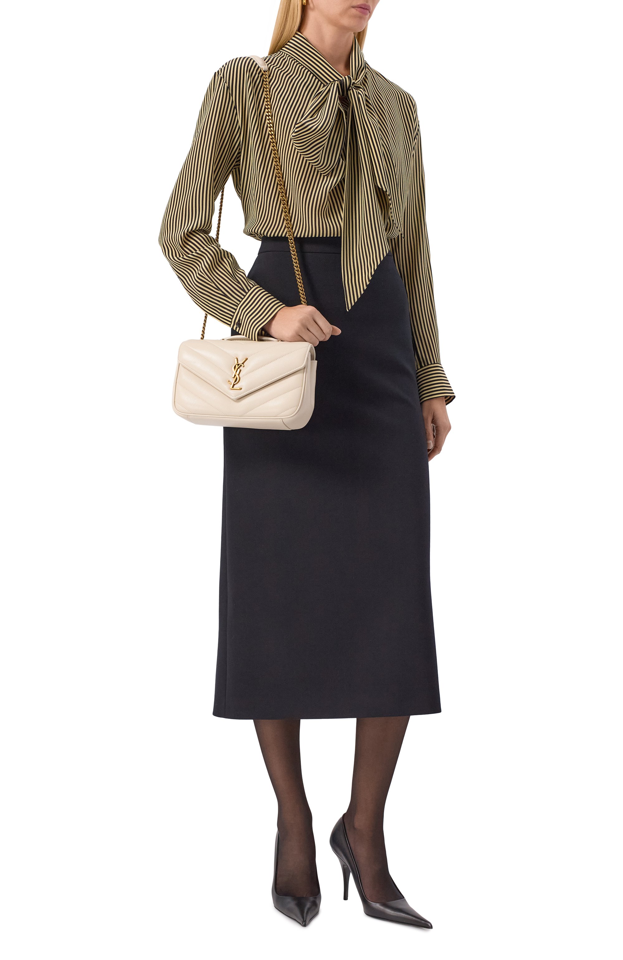 Сумка loulou small SAINT LAURENT, арт. 801437/AAEAX, фото 7