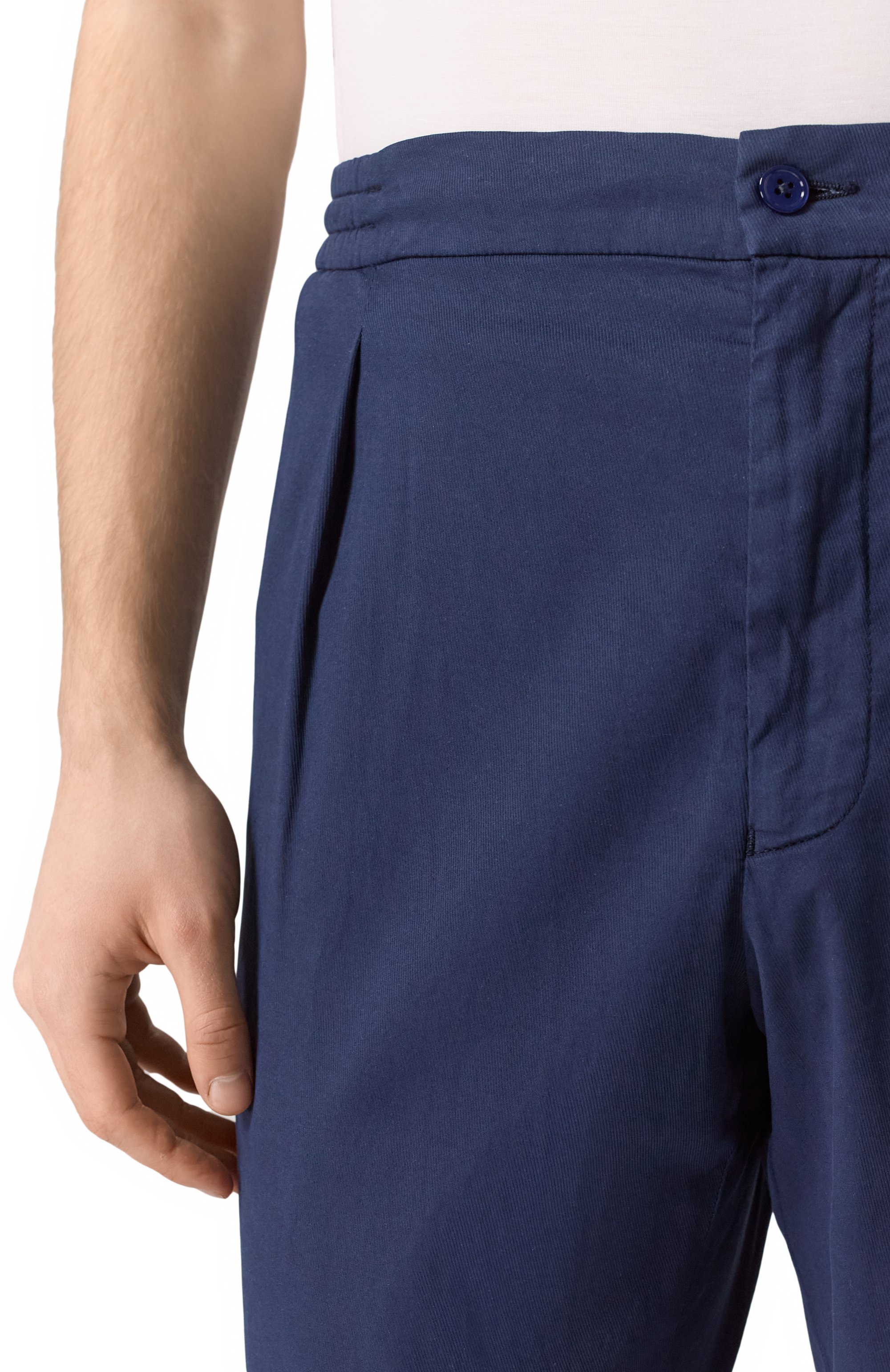 Брюки из хлопка и шелка MARCO PESCAROLO, арт. CHIAIA/5106/60-68, фото 5