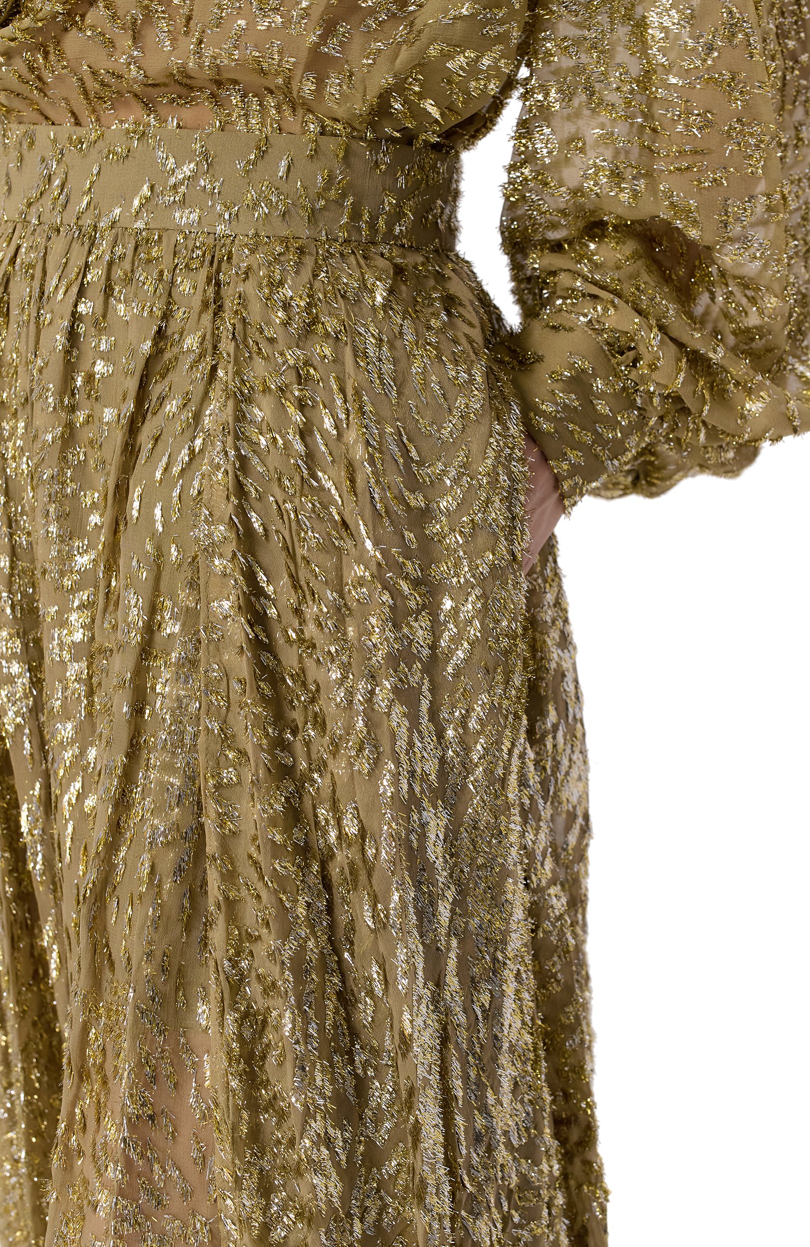 Шелковая юбка ELIE SAAB, арт. P0232NP26/FC001, фото 5