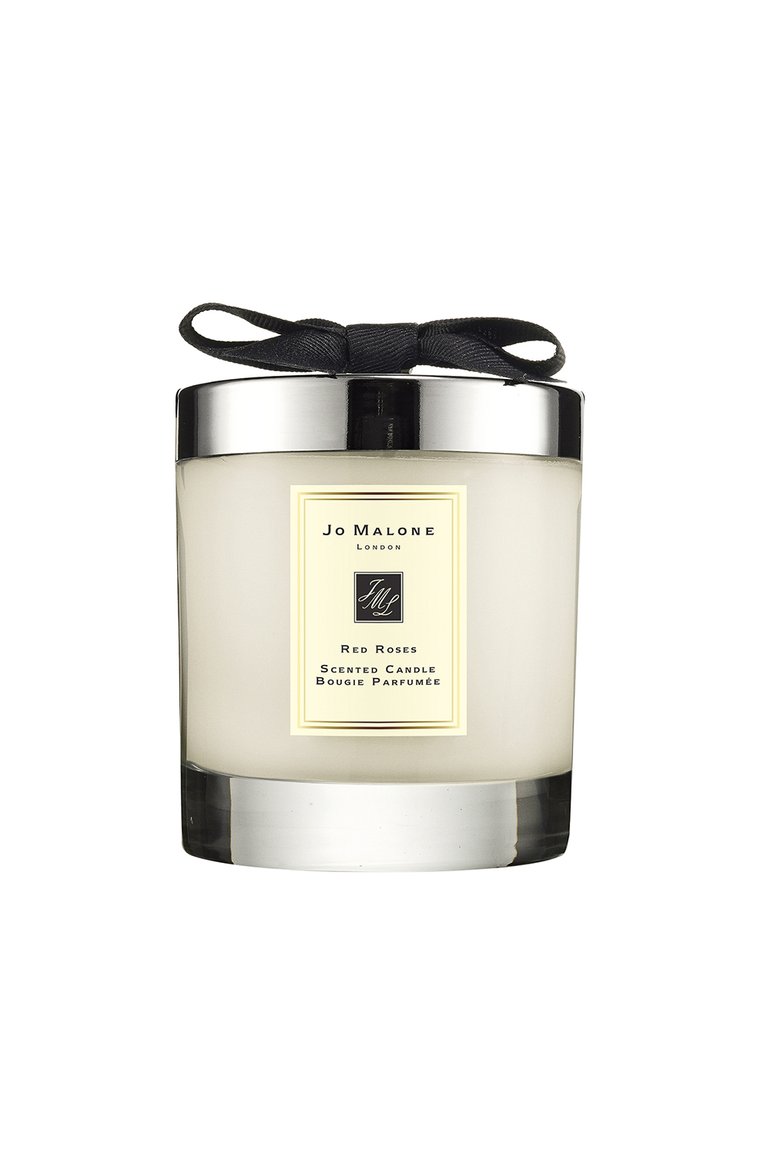 Свеча ароматная red roses JO MALONE LONDON бесцветного цвета, арт. L28A-01 | Фото 1 (Материал внутренний: Не назначено; Региональные ограничения белый список (Axapta Mercury): Не проставлено; Нос: Не проставлено; Статус проверки: Проверена категория; Ограничения доставки: flammable)