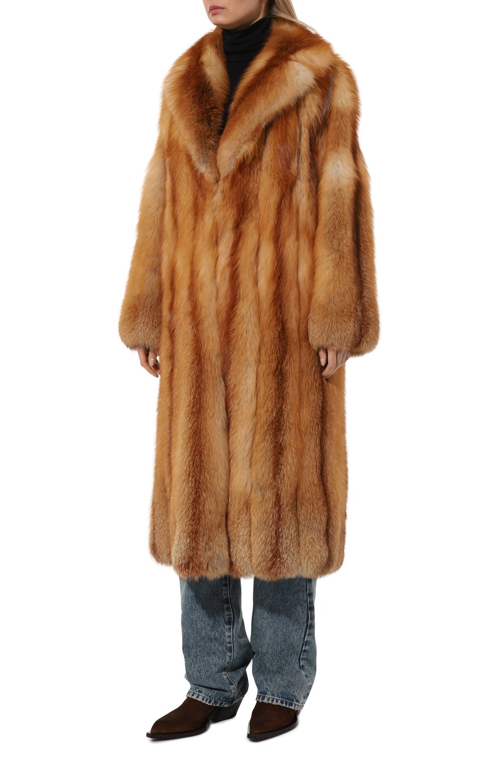 Шуба из меха лисы GIULIA GURMAN, арт. 717240125T8G, фото 3