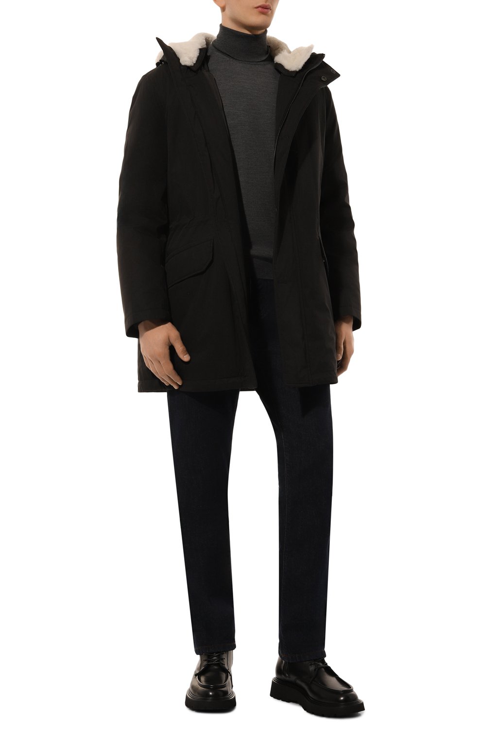 Пуховая парка YVES SALOMON, арт. 25WHM03490K18W, фото 2