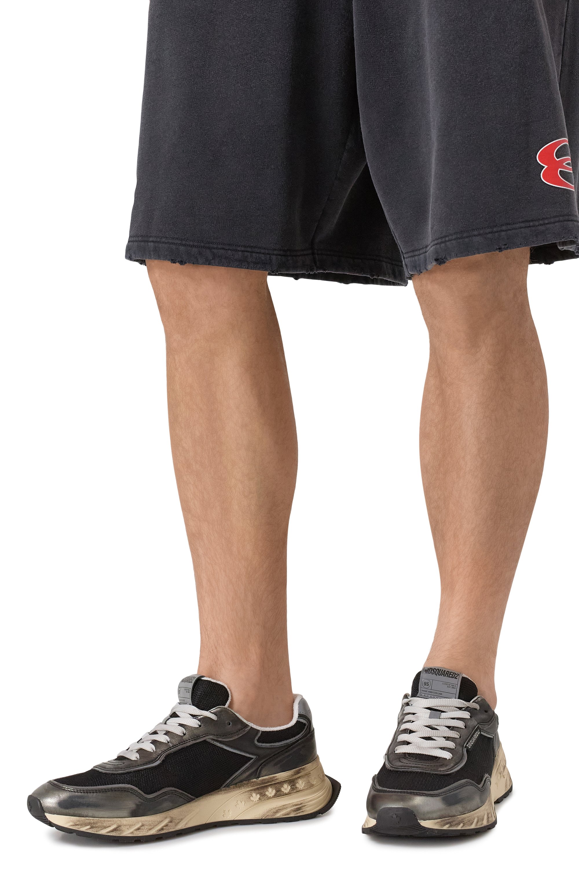 Комбинированные кроссовки sprinter DSQUARED2, арт. SNM0401/34708185, фото 3