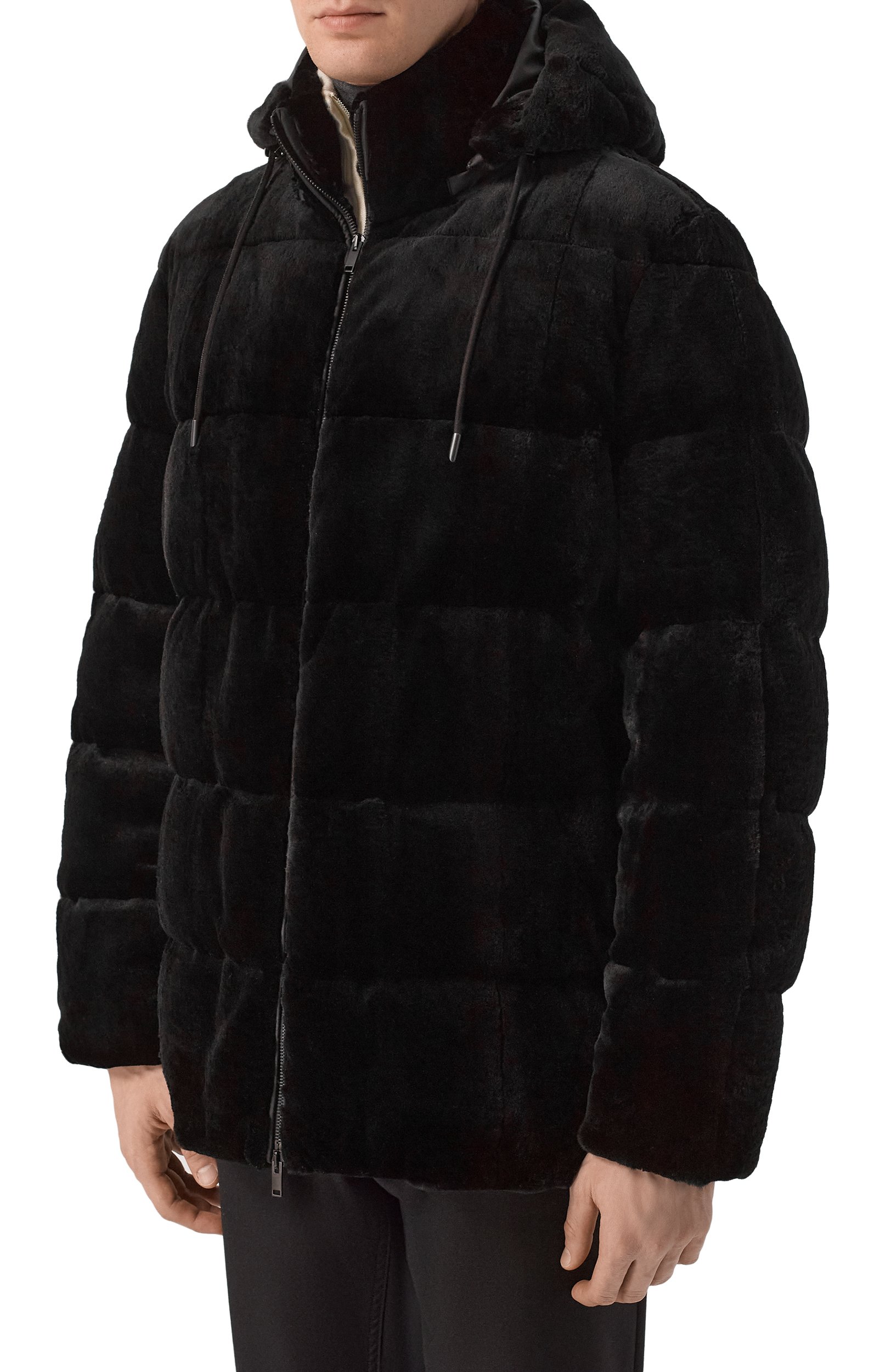 Пуховик из норки MVST, арт. M26.1MM.0M17.1/MINK, фото 3