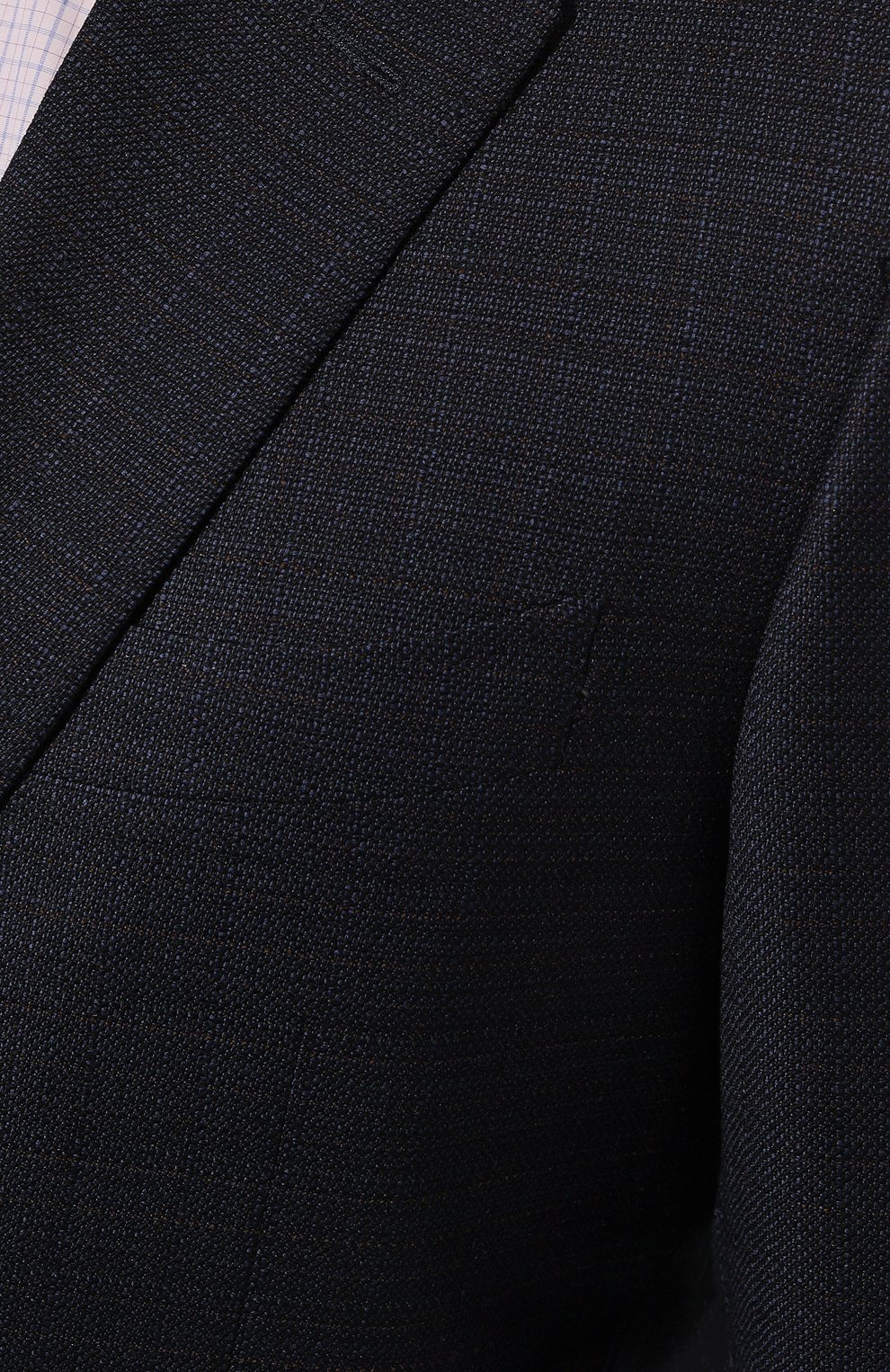 Шерстяной пиджак CANALI темно-синего цвета по цене 136000 руб., арт. 11288/FC04500, фото 5 Шерстяной пиджак CANALI, арт. 11288/FC04500, фото 5