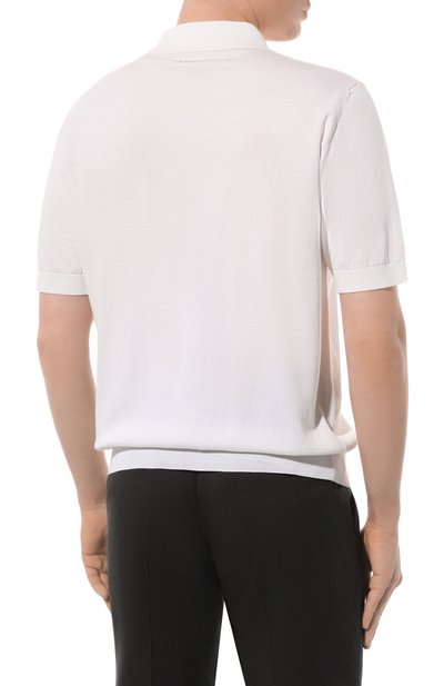 Поло из шелка и хлопка ZILLI, арт. KZP002M0145VVC000, фото 4