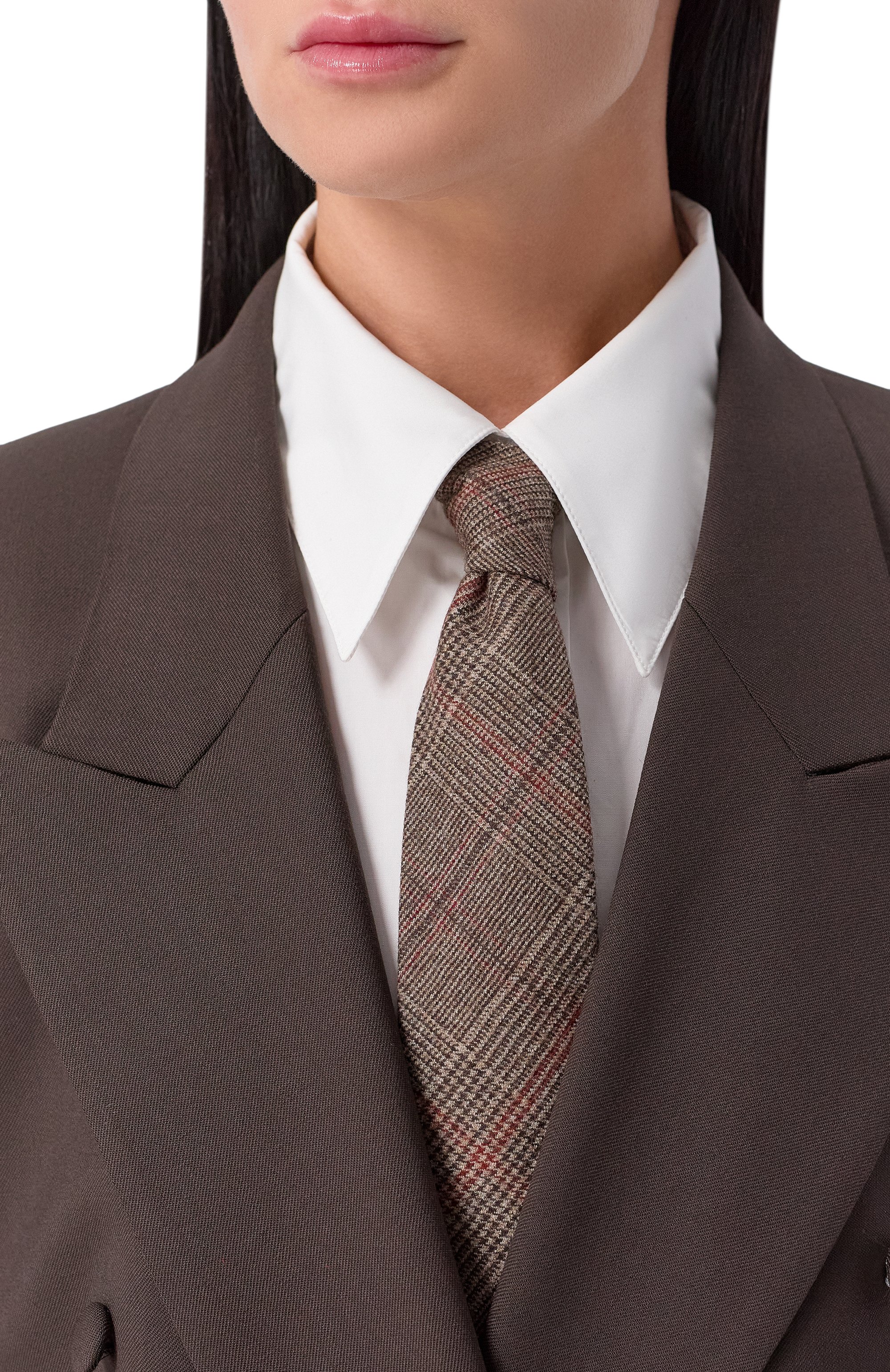 Шерстяной галстук KITON, арт. DCRAVK0571G01, фото 2