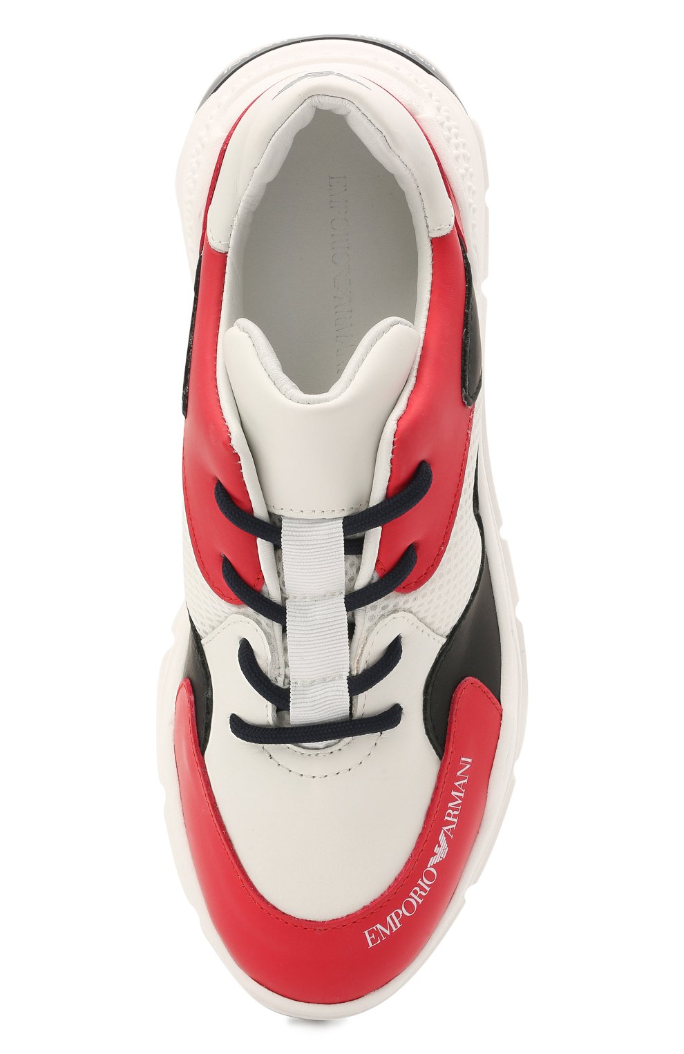 Кожаные кроссовки EMPORIO ARMANI, арт. XYX008/X0I46/35-40, фото 4