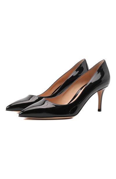 Женские кожаные туфли gianvito 70 GIANVITO ROSSI, арт. G26770.70RIC.VERNER0