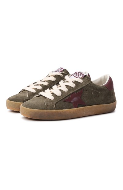 Замшевые кеды super-star GOLDEN GOOSE DELUXE BRAND, арт. GYF01002.F008029