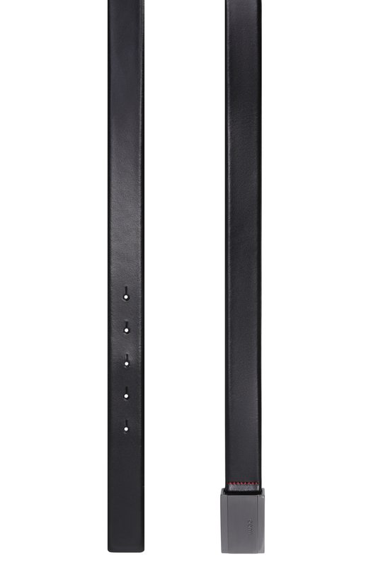 Кожаный ремень HUGO 50541176 Чёрный  50541176 Фото 3