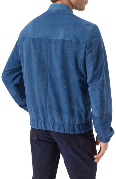 Замшевый бомбер STEFANO RICCI, арт. MDJ5100040/7200, фото 4