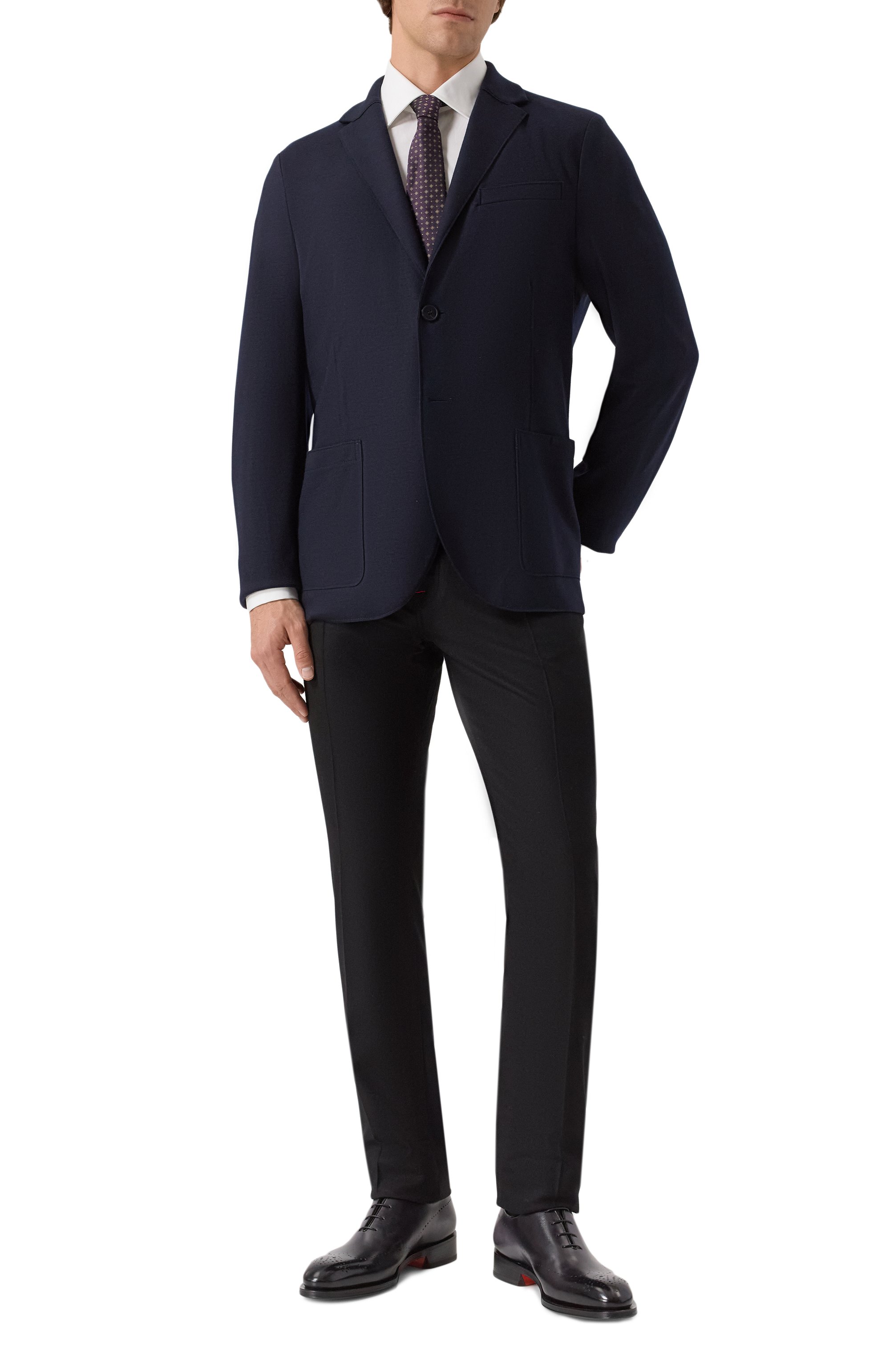 Шерстяной пиджак HARRIS WHARF LONDON, арт. CL7G27MYM, фото 2