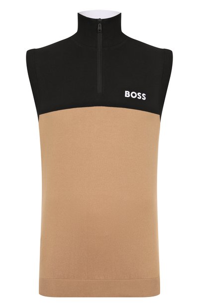 Мужской хлопковый жилет BOSS GREEN, арт. 50537256