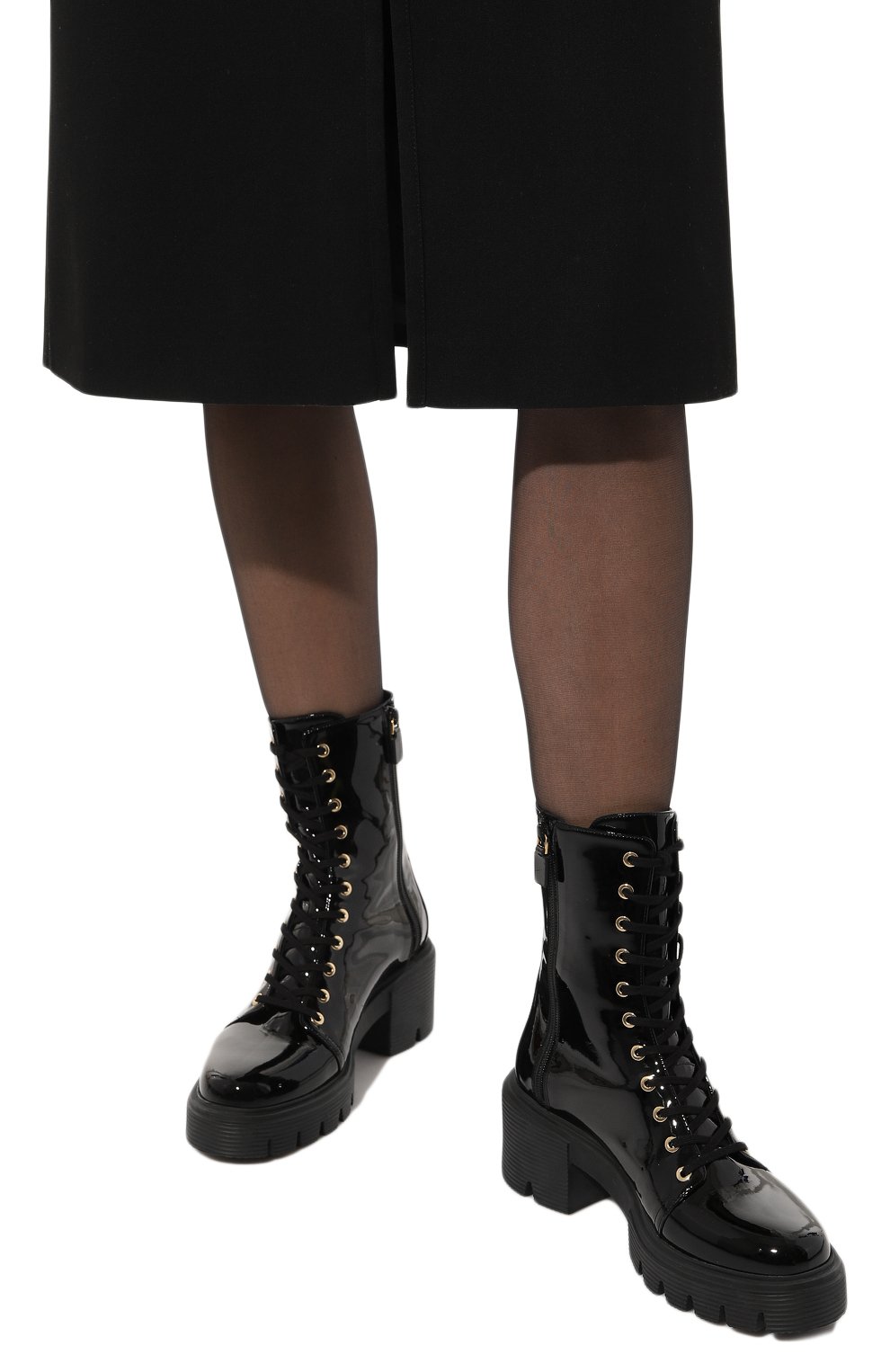 Кожаные ботинки STUART WEITZMAN, арт. SC238, фото 3