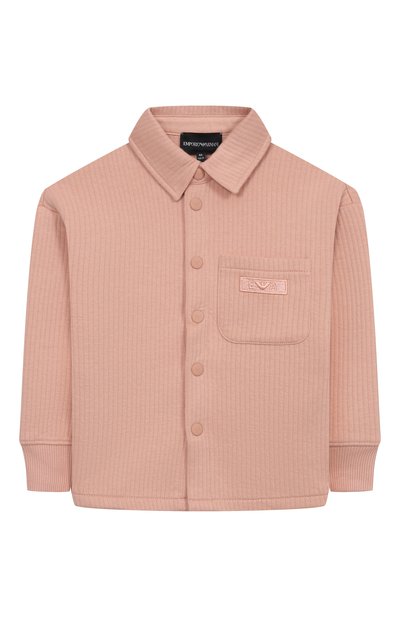 Хлопковая куртка-рубашка EMPORIO ARMANI, арт. EB000462/AF16392