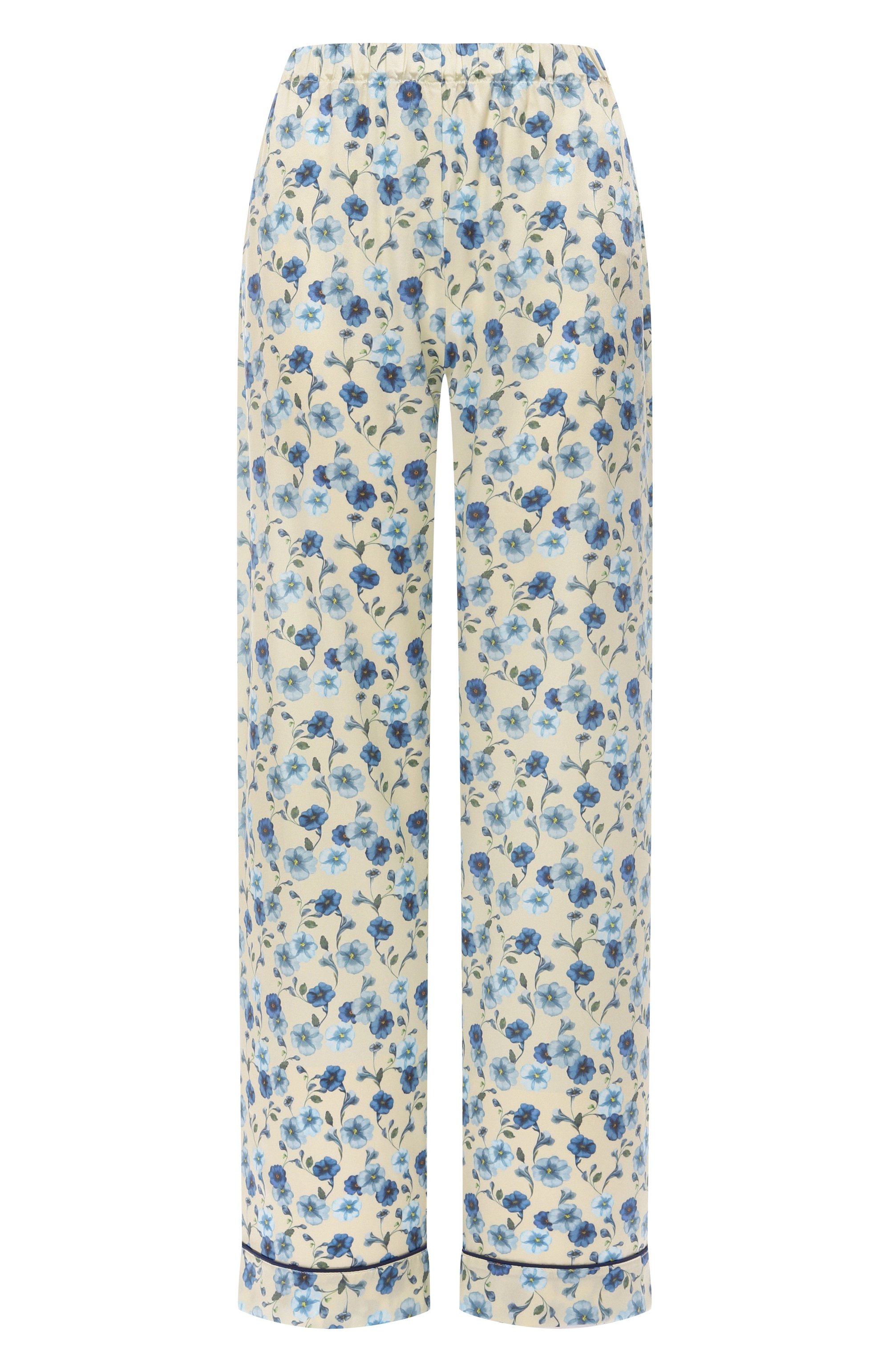 Шелковые брюки PRIMROSE, арт. 7W.500B.FLW01, фото 1