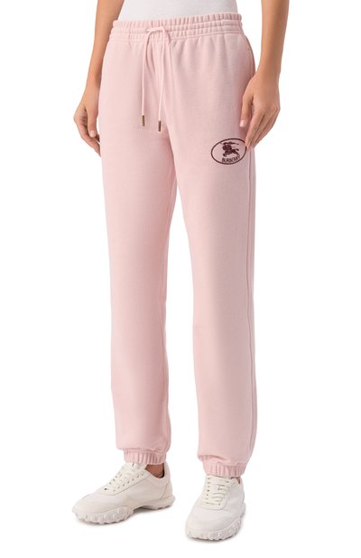 Хлопковые джоггеры BURBERRY, арт. 8110949, фото 3