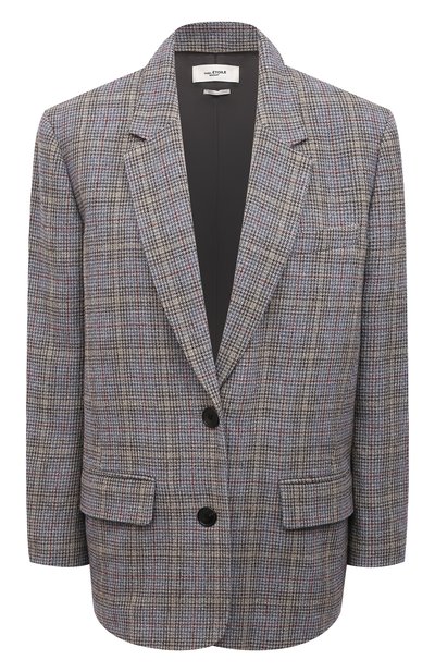 Женский жакет из шерсти и хлопка ISABEL MARANT ETOILE, арт. VE1513-21P011E/ILINDAE