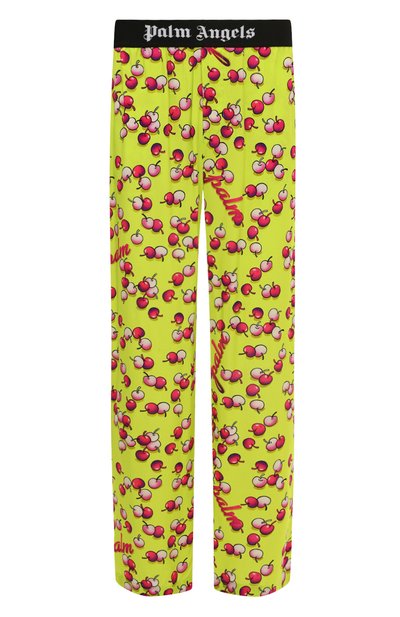 Мужские брюки из вискозы PALM ANGELS, арт. PMCA111F24FAB002