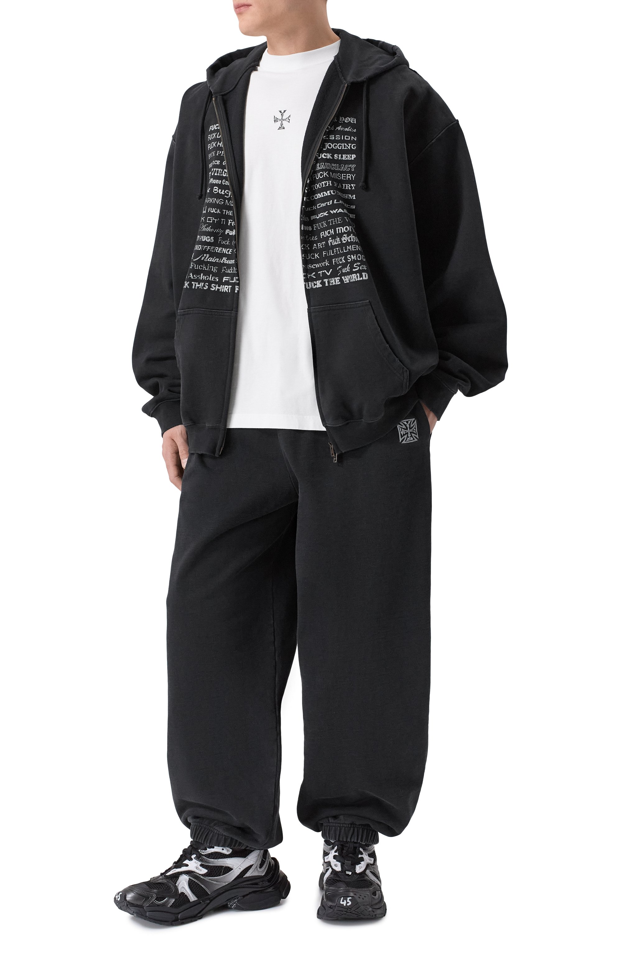 Хлопковая толстовка VETEMENTS, арт. ME76ZU211BX/1302 M0LLET0N, фото 2