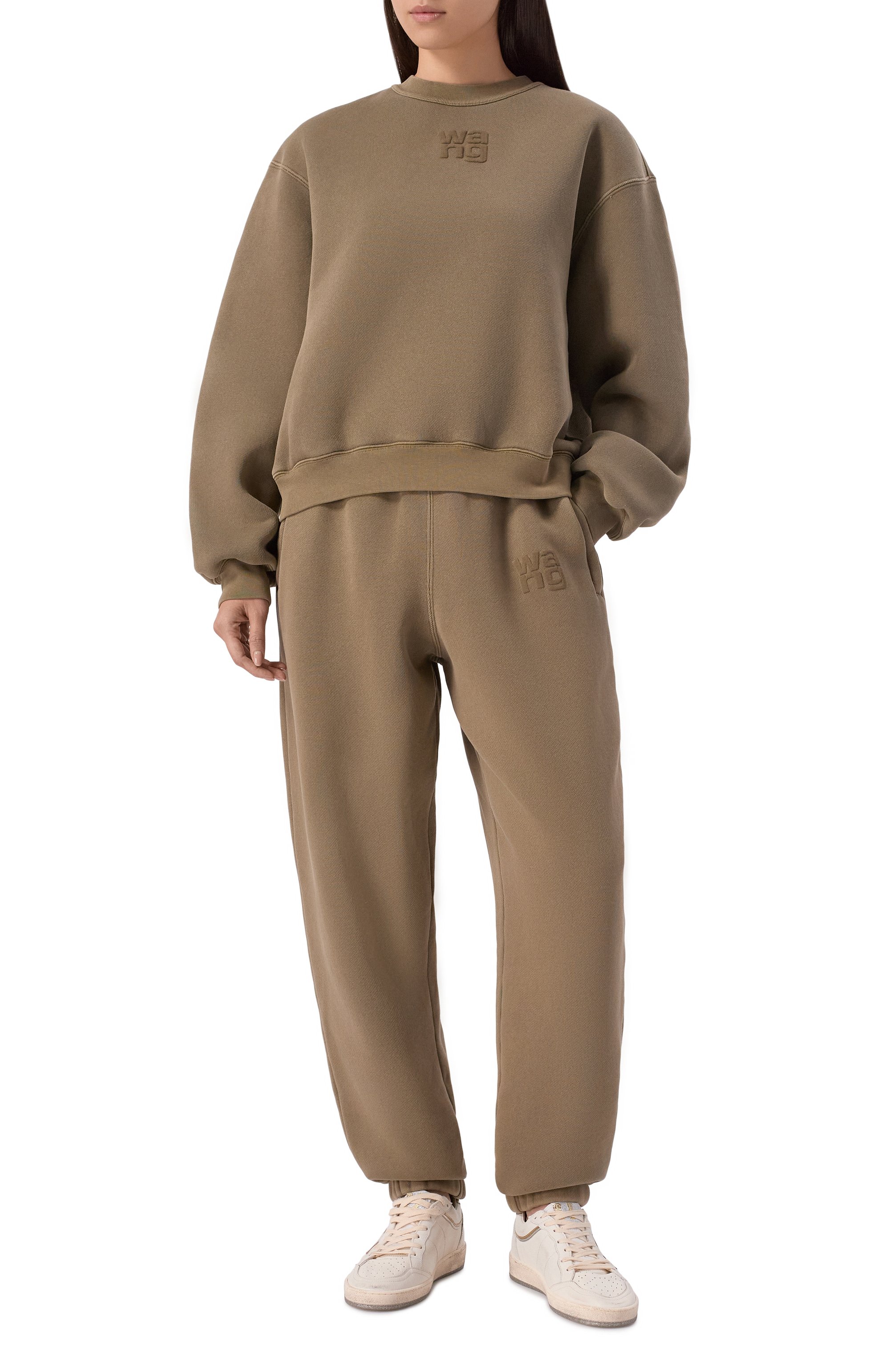 Хлопковый свитшот ALEXANDERWANG.T, арт. 4CC3241518, фото 2