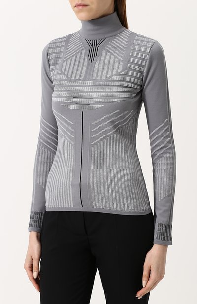 Приталенная водолазка с длинным рукавом PRADA, арт. P26279-1QMC-F078H, фото 3