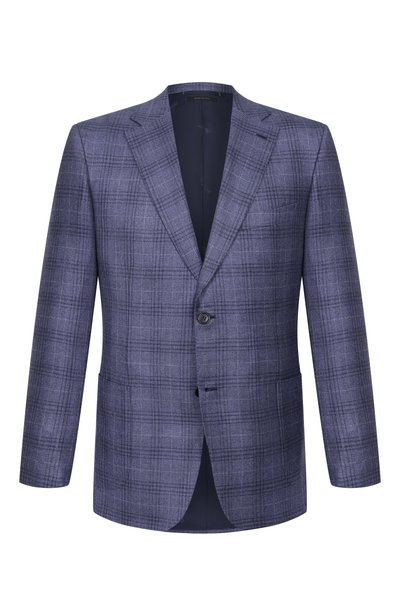 Мужской пиджак из шелка и кашемира BRIONI, арт. RG0D10/09414