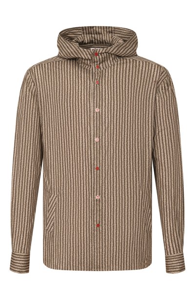 Мужская хлопковая рубашка KITON, арт. UMCMARH0913001_46-50