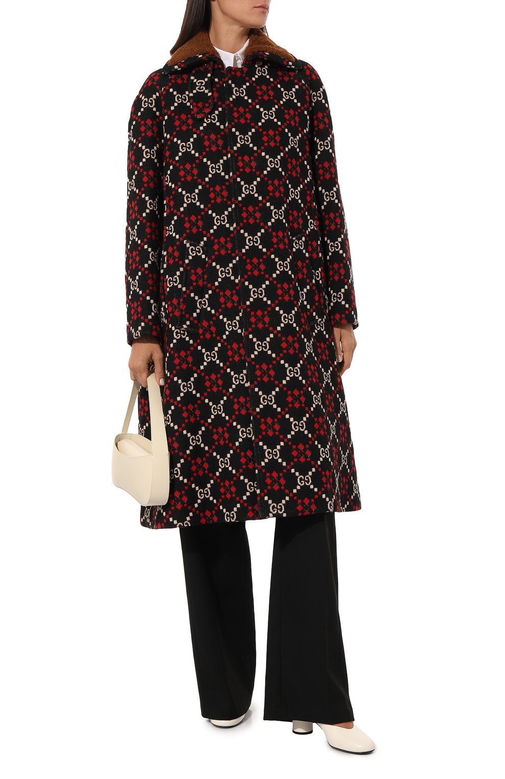 Шерстяное пальто GUCCI, арт. 542933 Z507M, фото 2