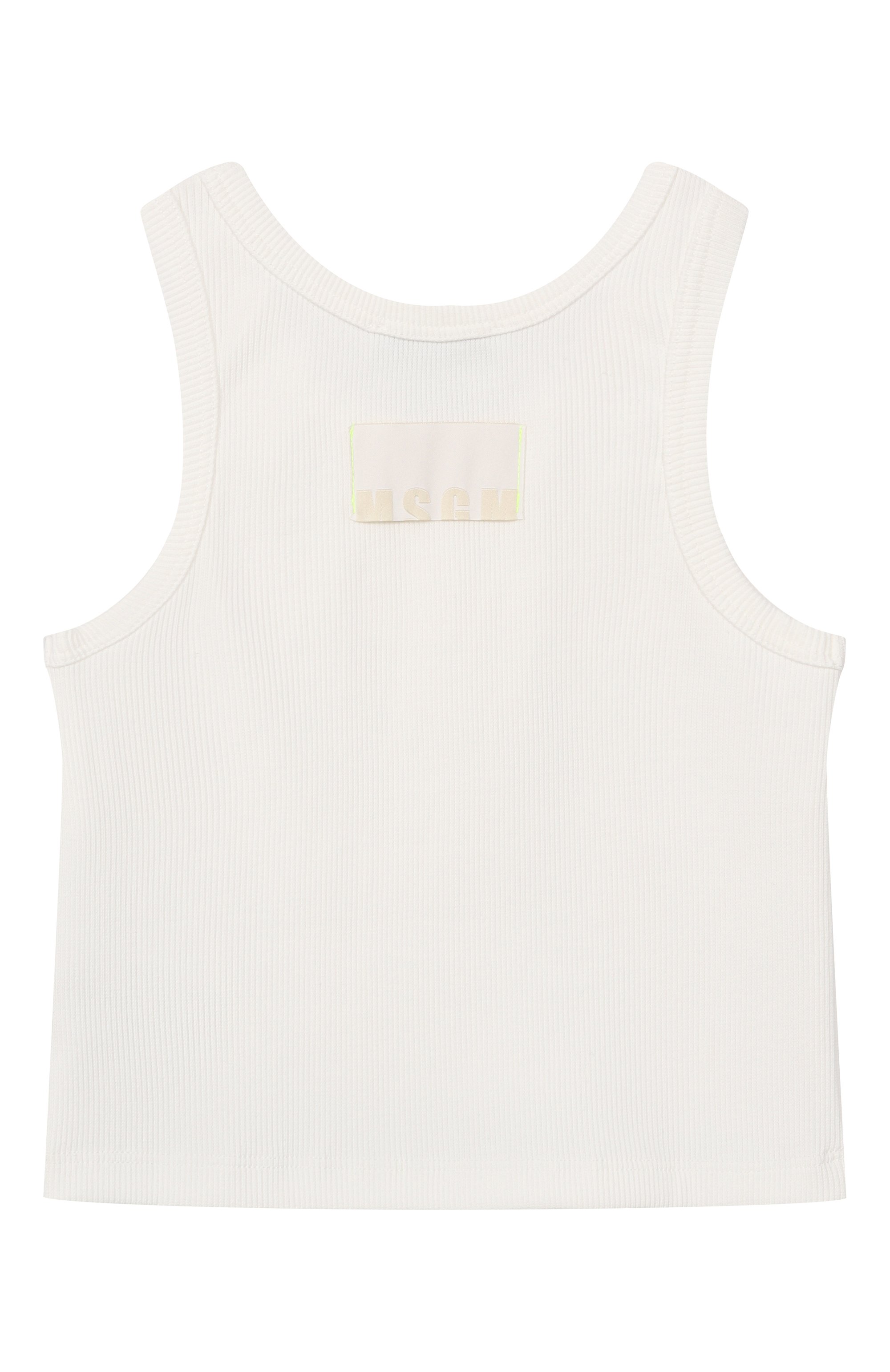 Хлопковая майка MSGM KIDS, арт. S6MSJGTA159, фото 2