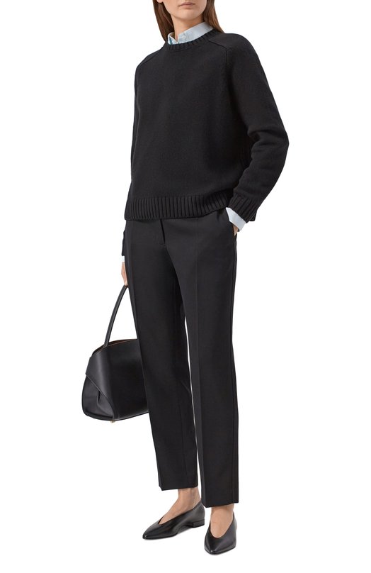 Кашемировый свитер Loro Piana FAM9054 Чёрный  FAM9054 Фото 2