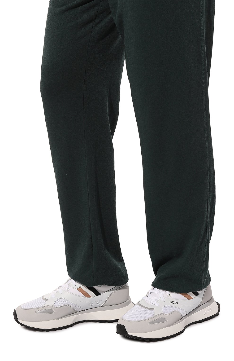 Комбинированные кроссовки BOSS, арт. 50498280, фото 3