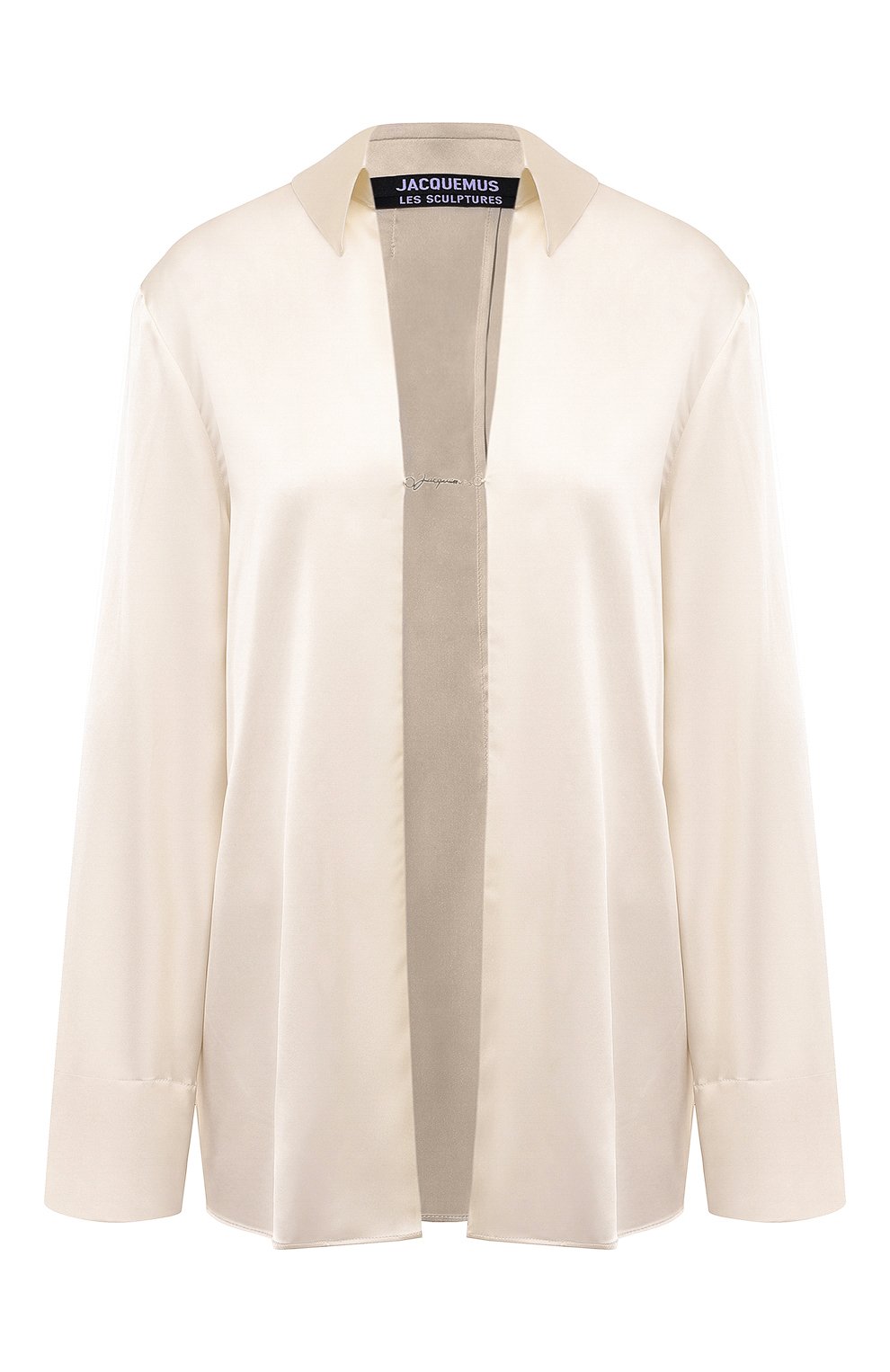Атласная блузка JACQUEMUS, арт. 22E/213SH103-1000, фото 1