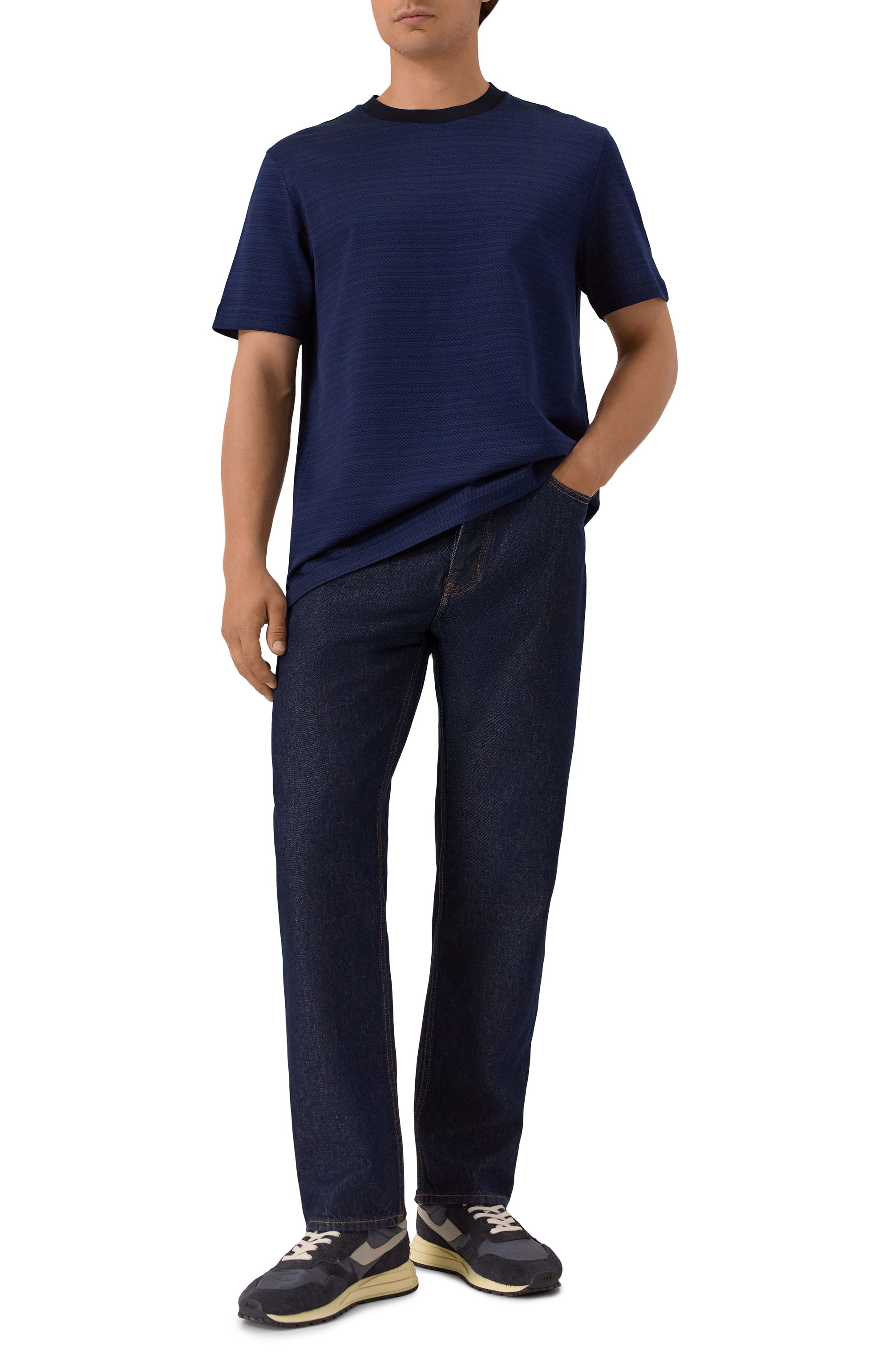 Хлопковая футболка BOSS, арт. 50543401, фото 2