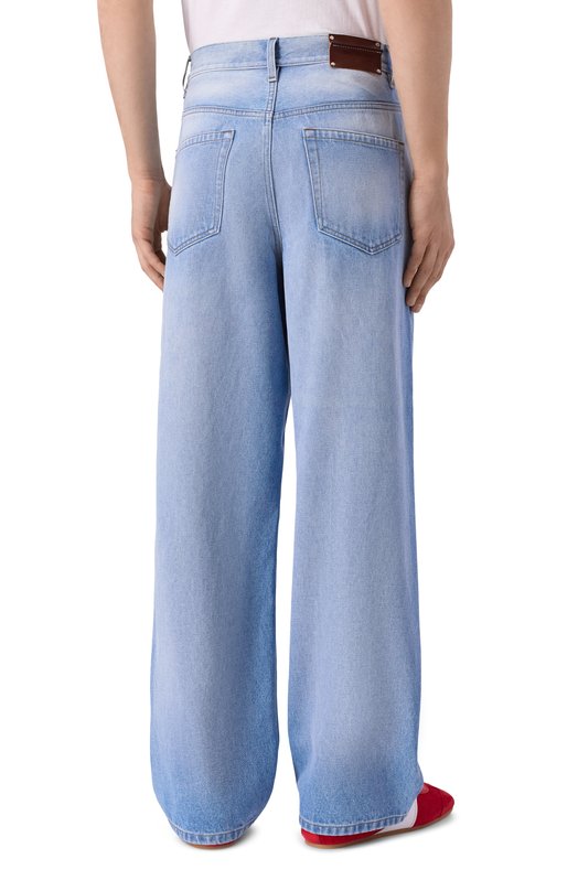 Джинсы Dries Van Noten 020927-2390-514 Голубой  020927-2390-514 Фото 4