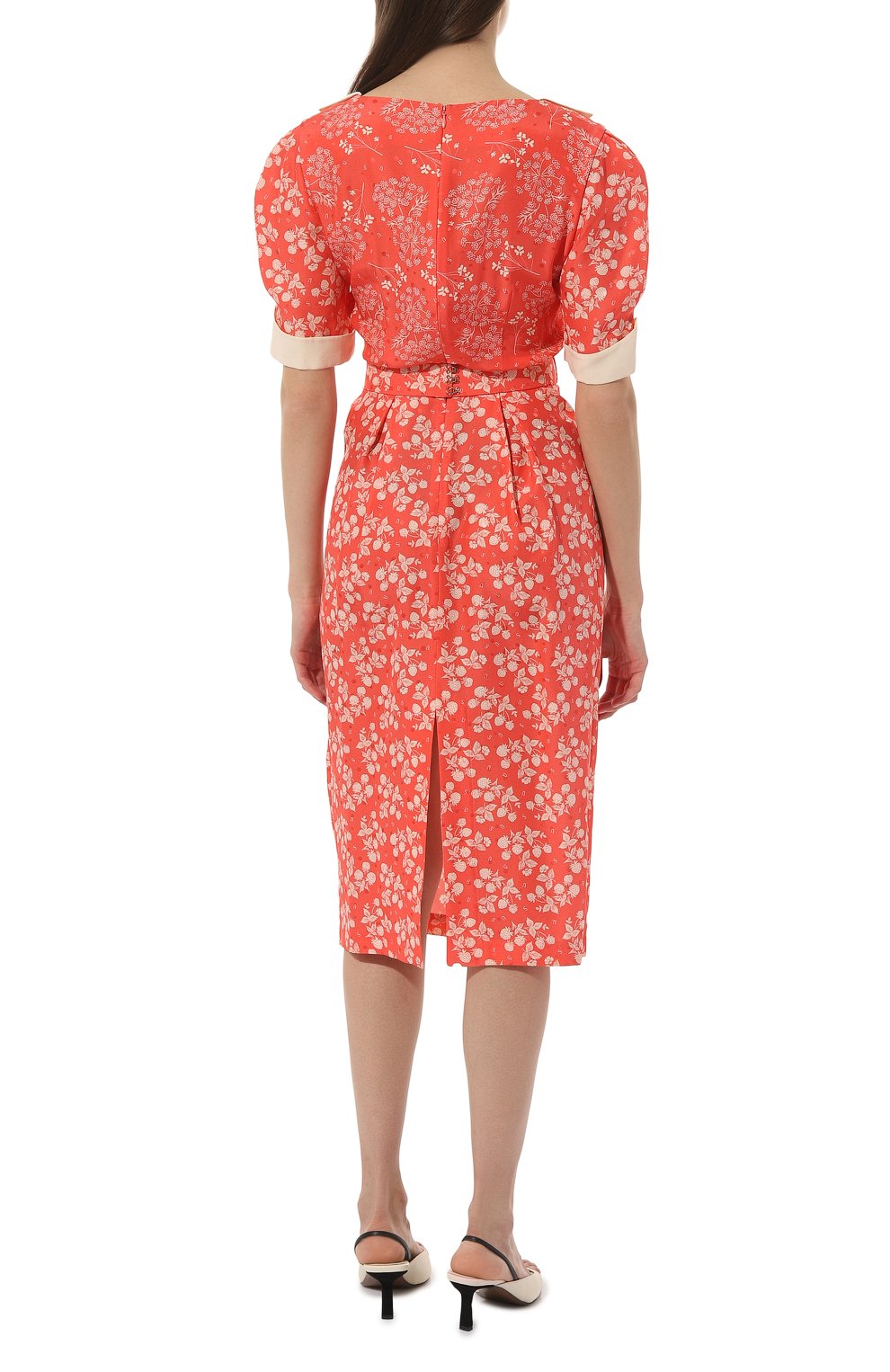 Шелковое платье ULYANA SERGEENKO, арт. ABM002SS22Ornella 0419р21, фото 4