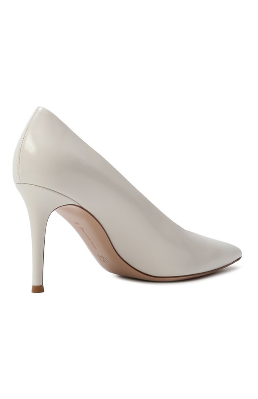 Лакированные туфли Robbie 85 Gianvito Rossi G22277.85RIC.NUI0FFW Белый  G22277.85RIC.NUI0FFW Фото 5