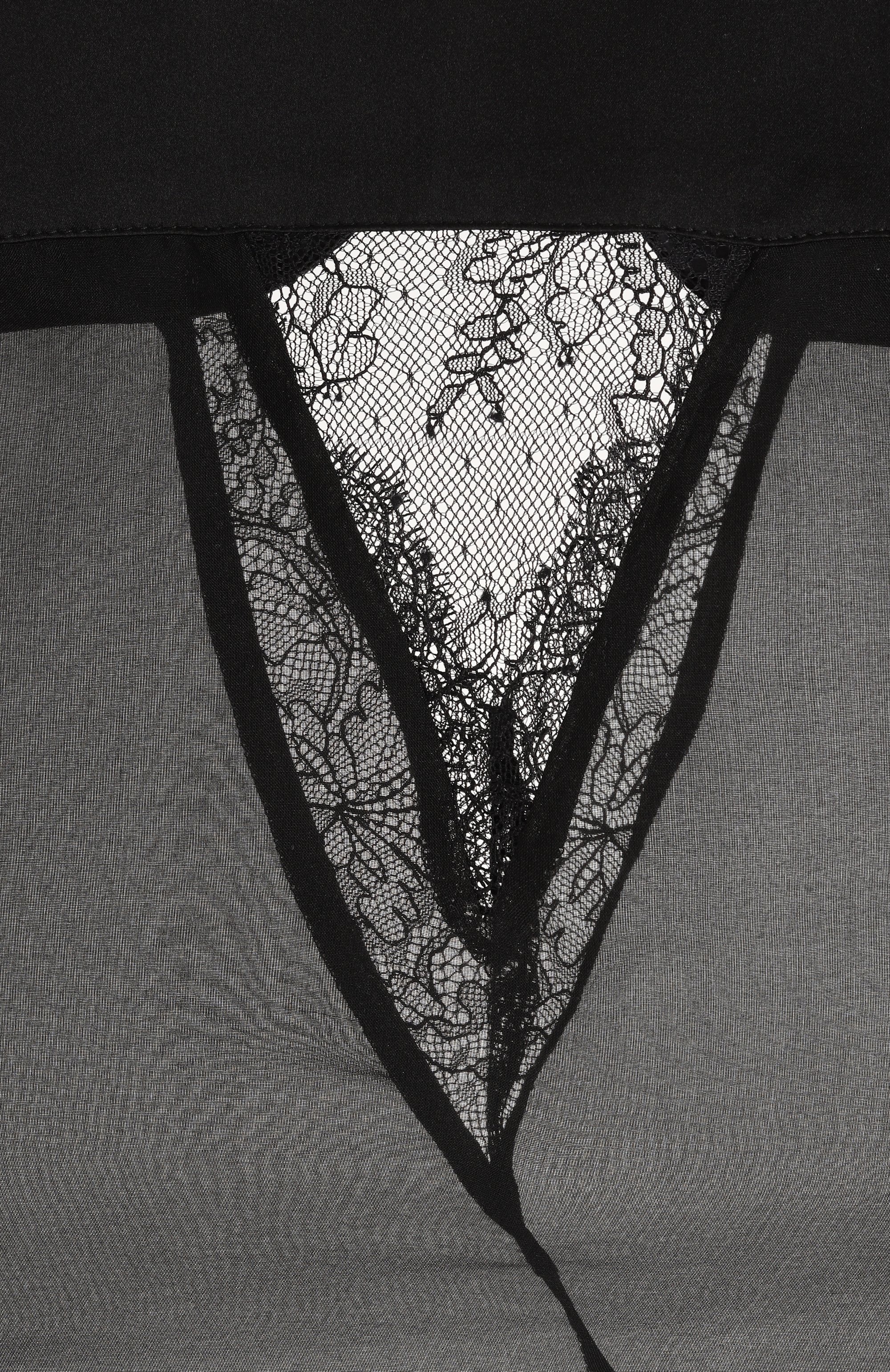 Шелковый топ LIVY черного цвета по цене 30870 руб., арт. 654816705, фото 4 Шелковый топ LIVY, арт. 654816705, фото 4