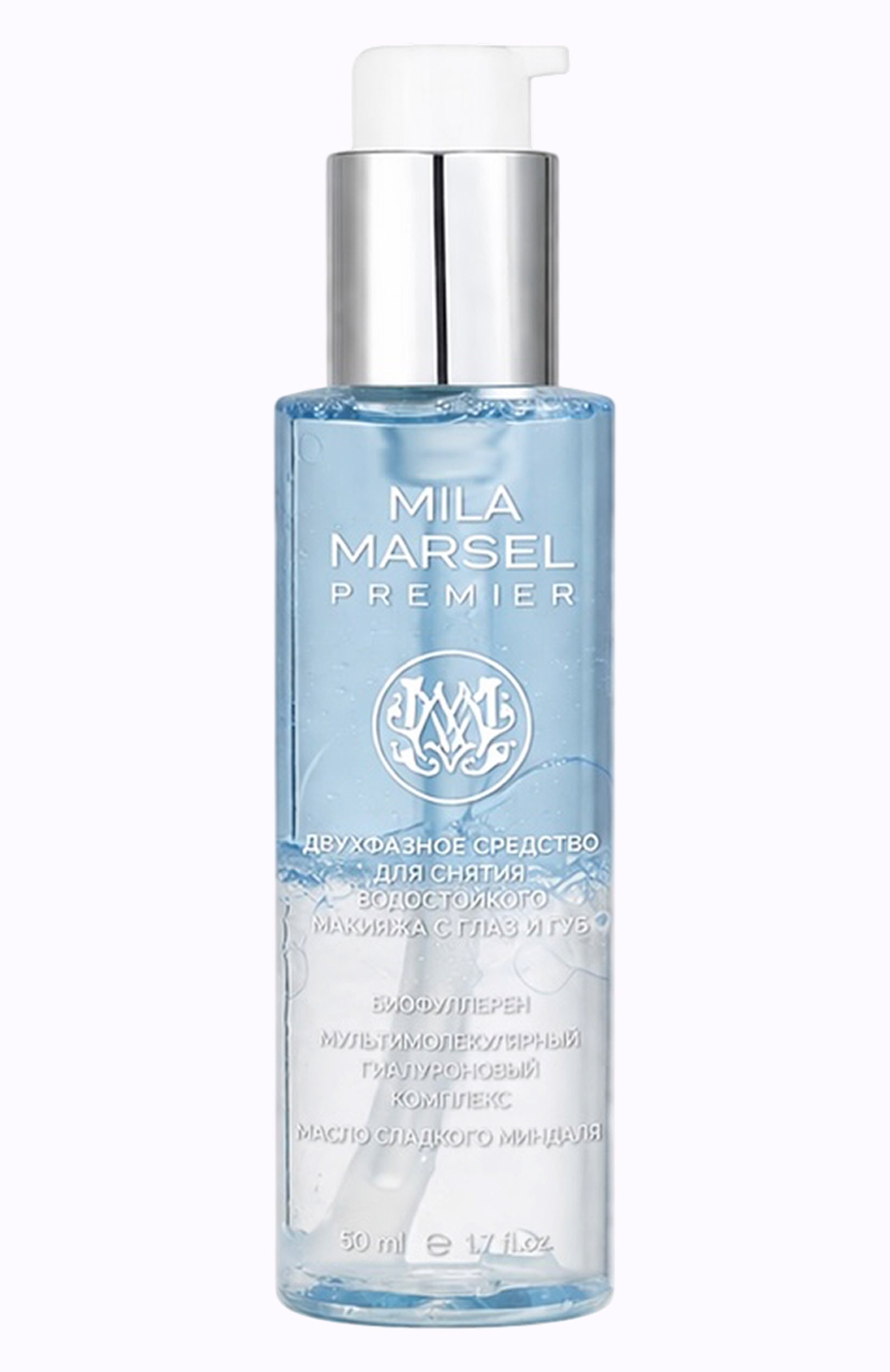 Двухфазное средство для снятия макияжа с глаз и губ mila marsel premier (50ml) MILAMARSEL, арт. 4630225092755, фото 1