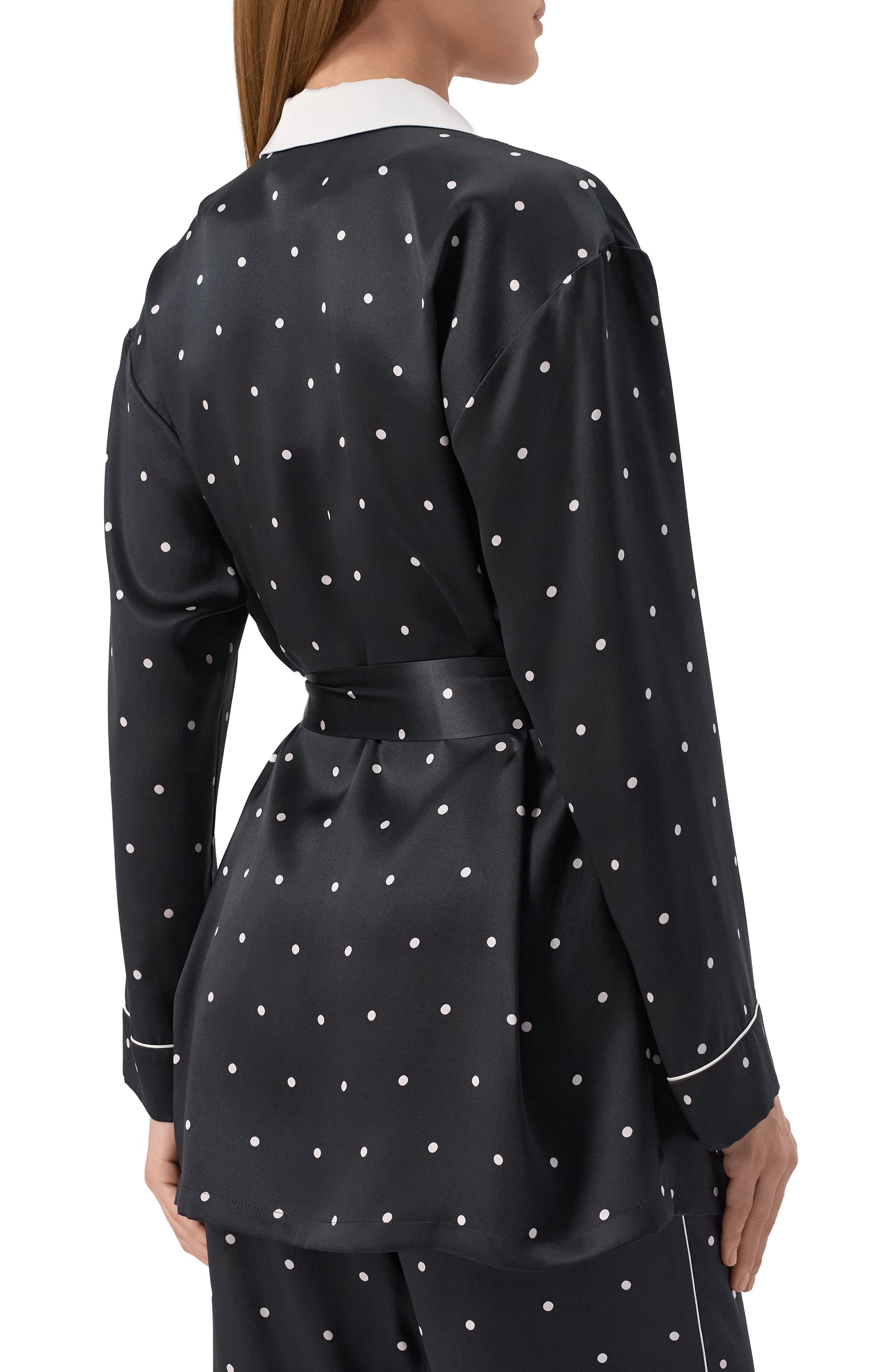 Атласная блузка YANINA, арт. T-2892, фото 4