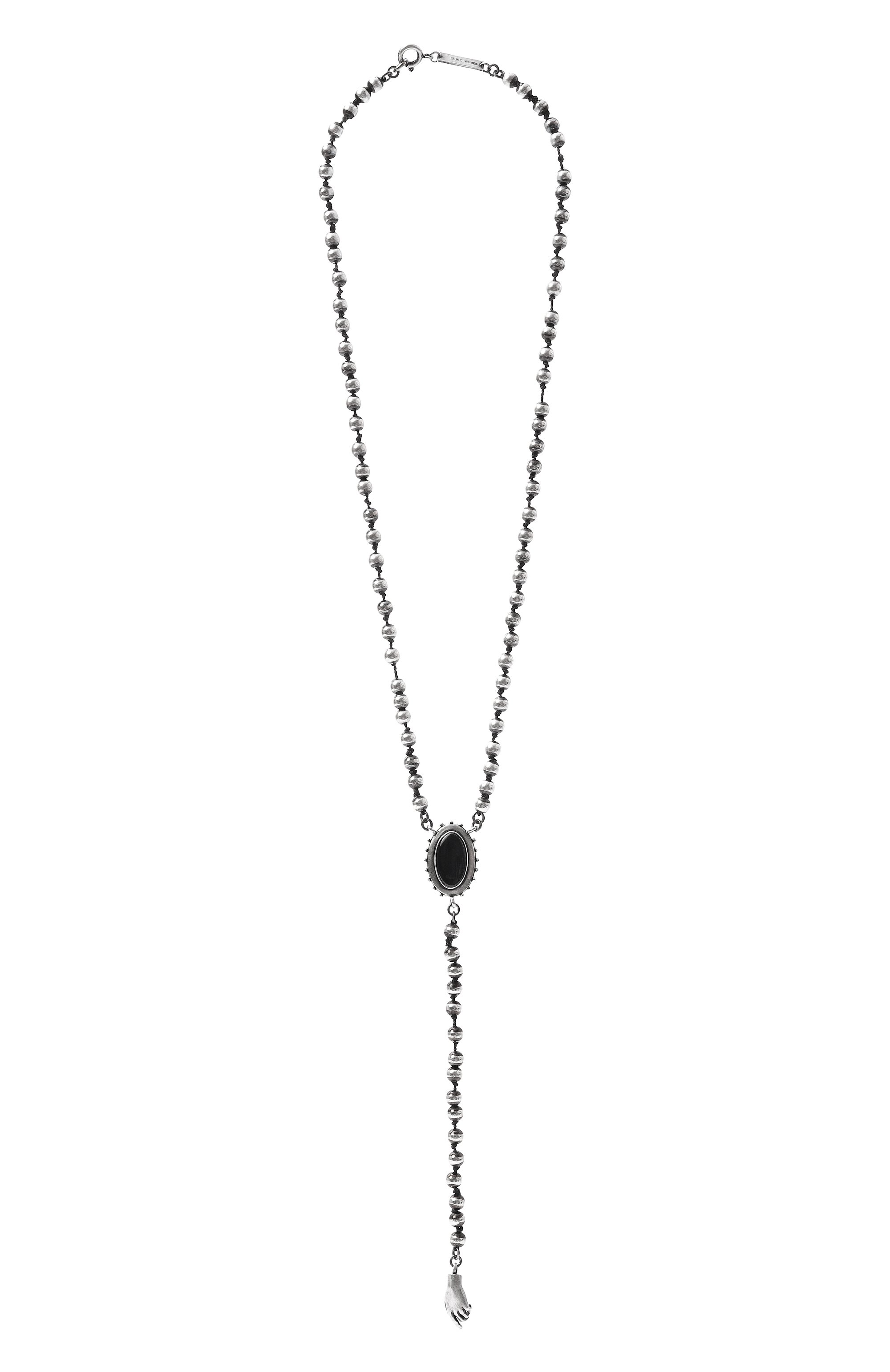 Колье ANN DEMEULEMEESTER серебряного цвета по цене 182500 руб., арт. B0014115/JW020, фото 1 Колье ANN DEMEULEMEESTER, арт. B0014115/JW020, фото 1