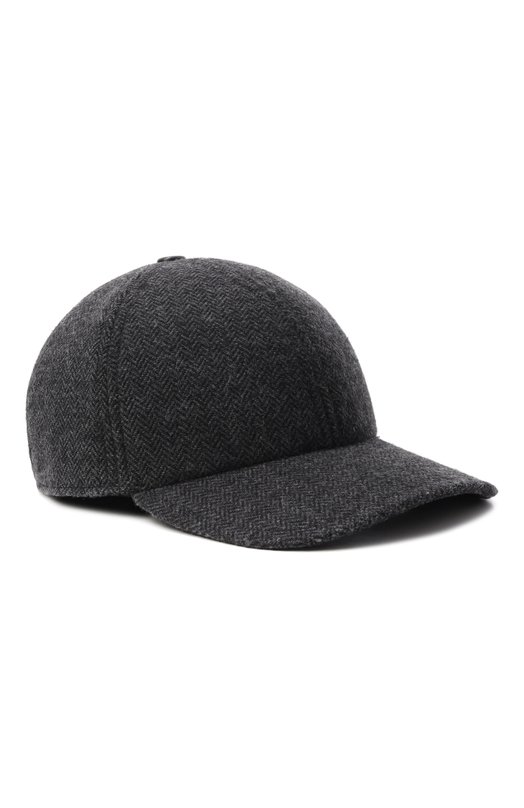 Бейсболка из кашемира и шерсти VICTORIA KUSENKOVA 388700008140 Серый 388700008140