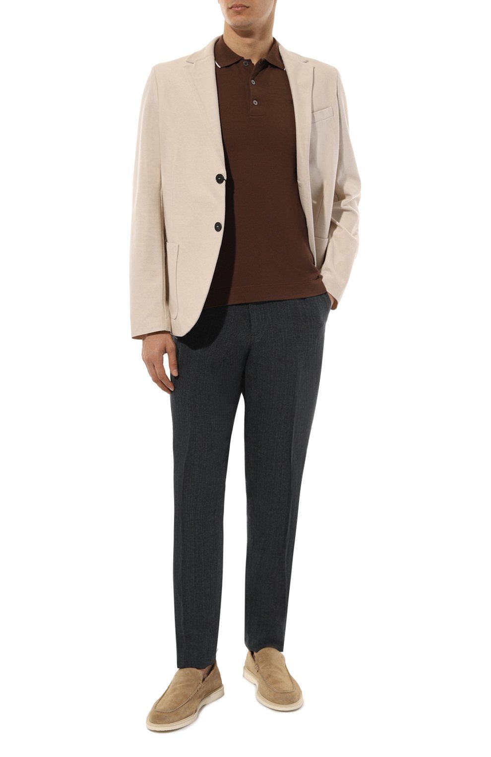 Льняные брюки ZEGNA, арт. UDI32A7/TT11, фото 2