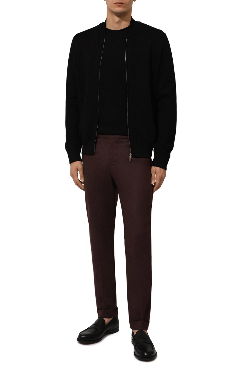 Футболка из вискозы и кашемира GIORGIO ARMANI, арт. GM000243/AF11980, фото 2