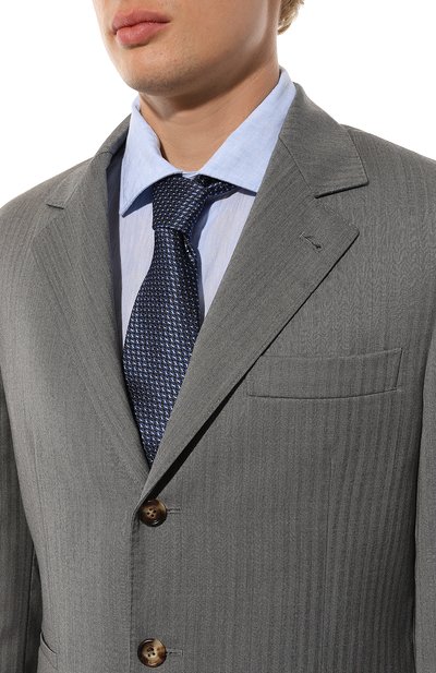 Шелковый галстук CANALI, арт. 18/HJ03848, фото 2