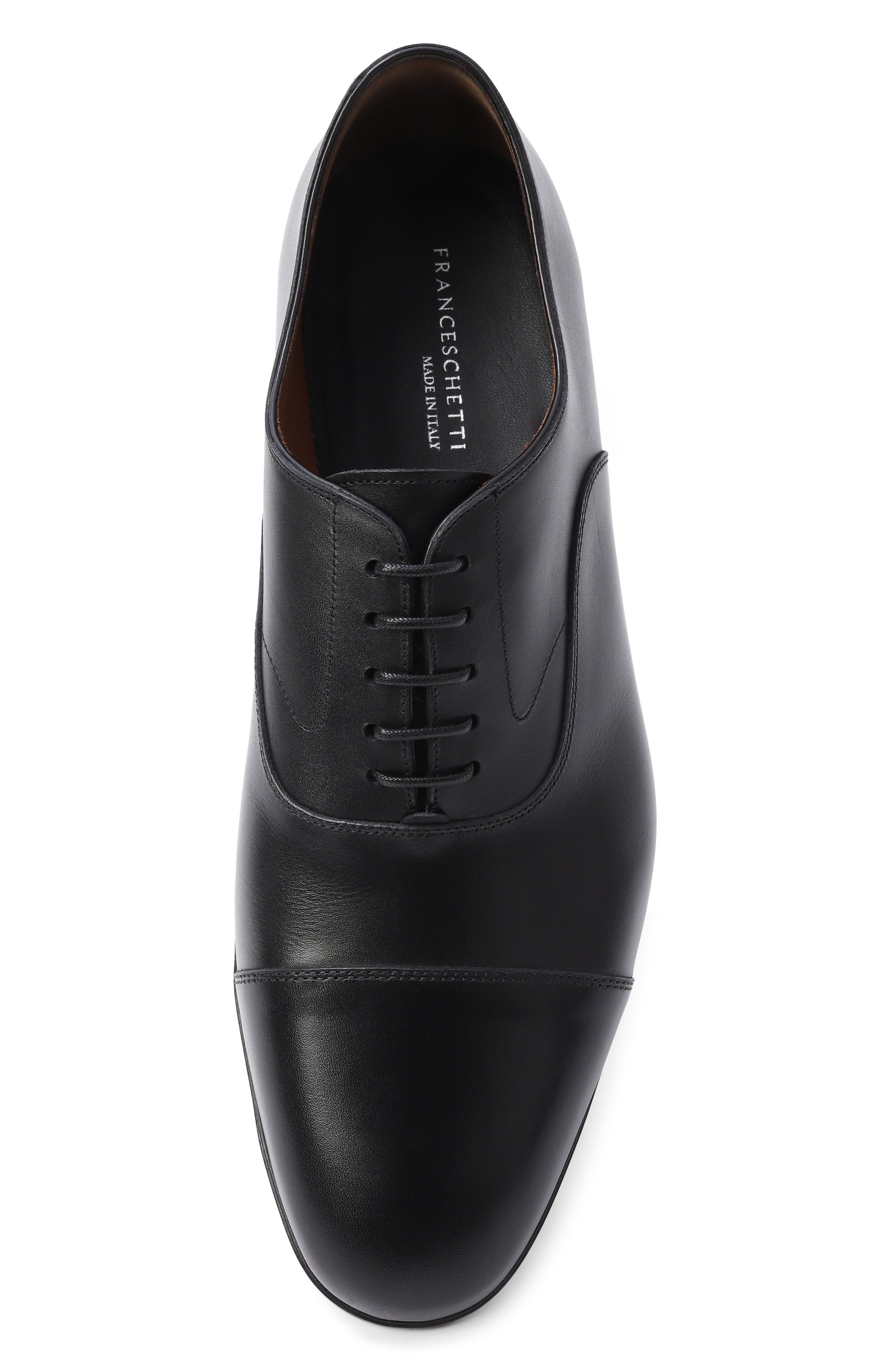 Кожаные оксфорды FRANCESCHETTI, арт. 0801045/VIT. C0RTINA, фото 5