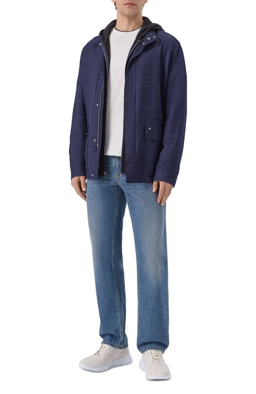 Кожаные кроссовки Stefano Ricci UV689G6676/WYSDP Кремовый  UV689G6676/WYSDP Фото 2