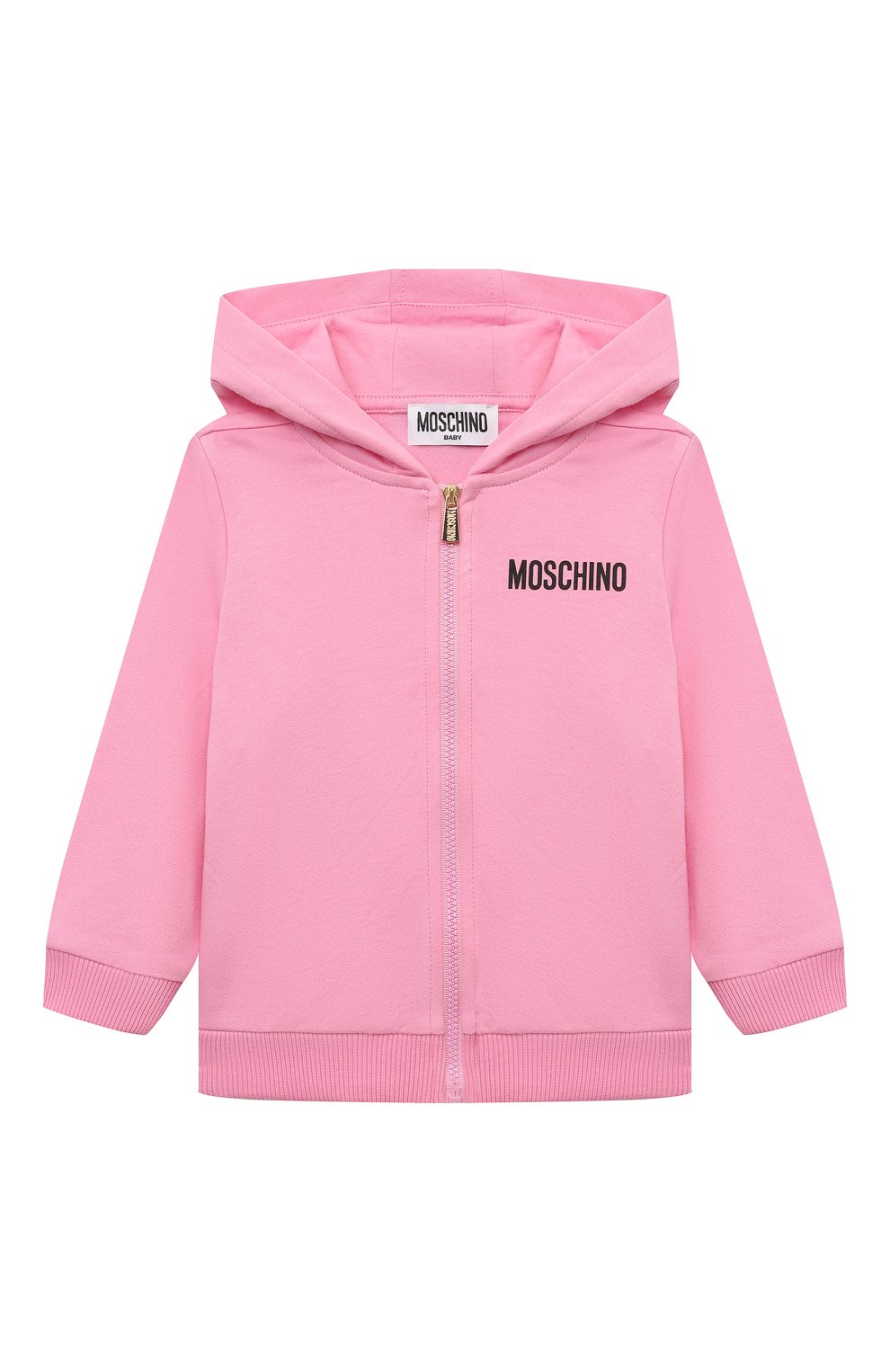 Комплект из толстовки и брюк MOSCHINO розового цвета по цене 16500 руб., арт. MUK04Y/LCA40, фото 2 Комплект из толстовки и брюк MOSCHINO, арт. MUK04Y/LCA40, фото 2